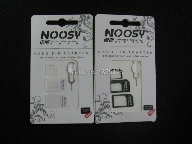200Sets-lot-4-In-1-Noosy-Nano-Micro-SIM-Card-Adapter-Eject-Pin-For-iPhone-5 (1)