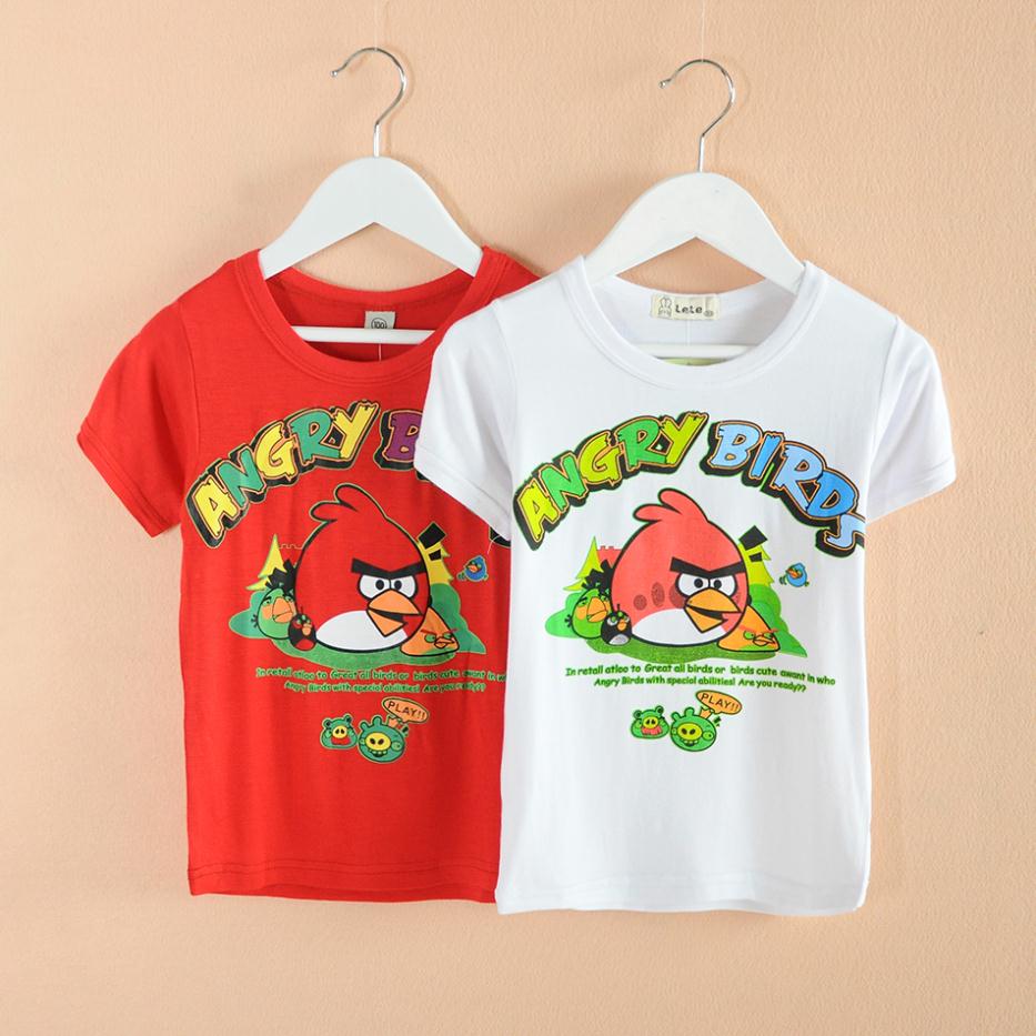 New 2015 Summer Style Boy Clothes Cartoon Children T Shirts Girl T Shirt Kid Short Sleeve