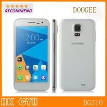 DOOGEE DG310 5′ Screen MTK6582 Quad Core 1.3GHz Mobile Phone Android 4.4.2 OS 1GBRAM 8GBROM 5.0MP 3G smartphone dual sim cards
