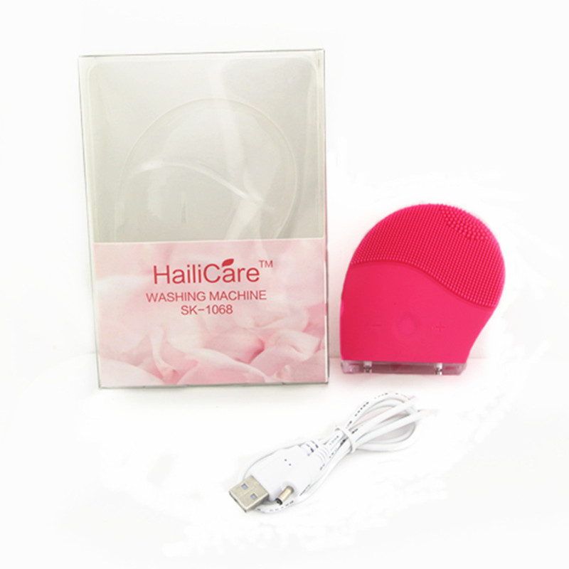 Super Face Wash Brushes Machine Soft Silicone Facial Brush Cleanser