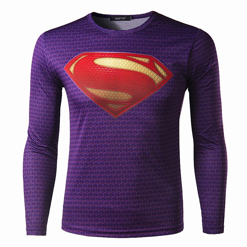 3D T Shirt Men Brand 2015 Fashion Superman Big Yar...