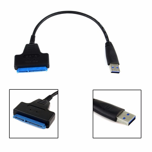 Best Price USB 3.0 to 2.5 SSD HDD SATA Hard Drive Adapter (5)