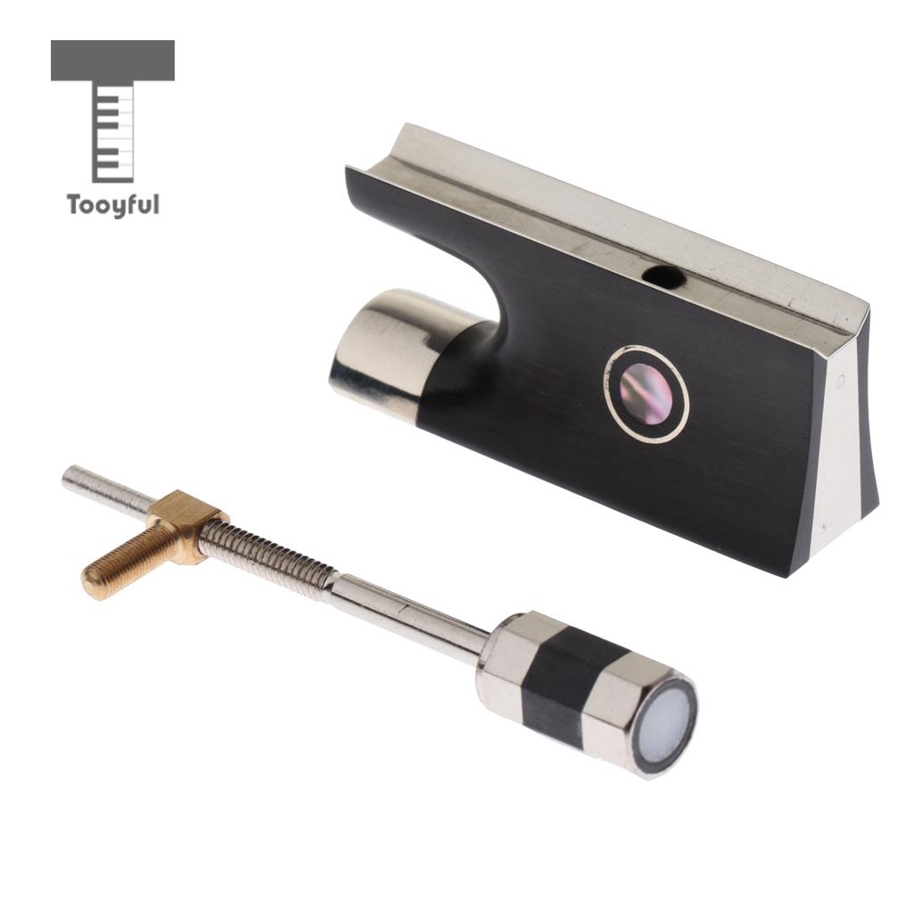 Description Picture 5 of itemTooyful Violin Bow Frog for 4/4 Violin Designed for 4/4 Violins Bow Parts Replacement Musical String Accessories