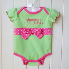 Retail Baby Clothing Set Baby Girl Clothes 3 pcs Sets Romper Tutu Skirt Headband 3pcs Sets