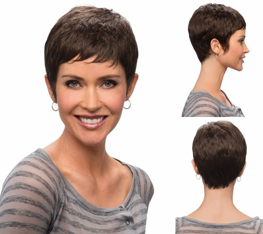 Sleek-Afro-boy-cut-Short-pixie-wigs-for-black-women-brown-Synthetic ... Sleek-Afro-boy-cut-Short-pixie-wigs-for-black-women-brown-Synthetic ...
