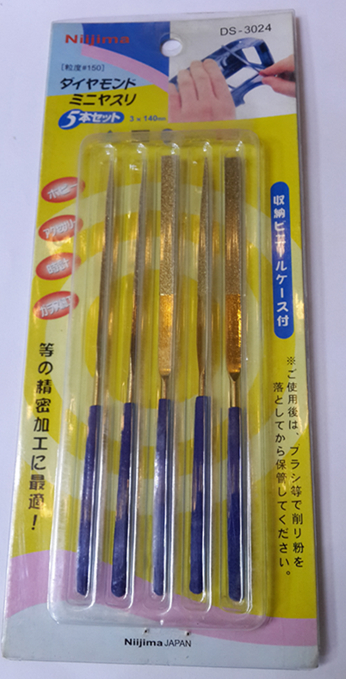 Needle Files best quality diamond file 5pcs 1lot Jeweler Diamond Carving Craft Tool Metal
