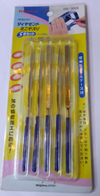 Limas de aguja mejor calidad Diamond file 5 unids = 1 lote joyero diamante talla del arte Tool Metal