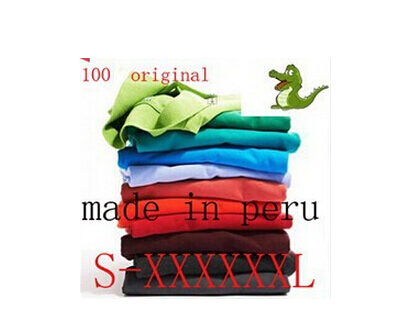 Image of 2016 new polo homme embroidery logo shirt men Brand summer polo crocodilely short sleeve men polo shirts s- 5xl 6xl