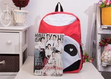 Free Shipping Fashion Lovely Panda Canvas Women Backpack School Bag Student Shoulder Bags For College Girls