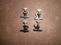 12 PCs British Style Violin Fine tuners 4 4 Violin parts