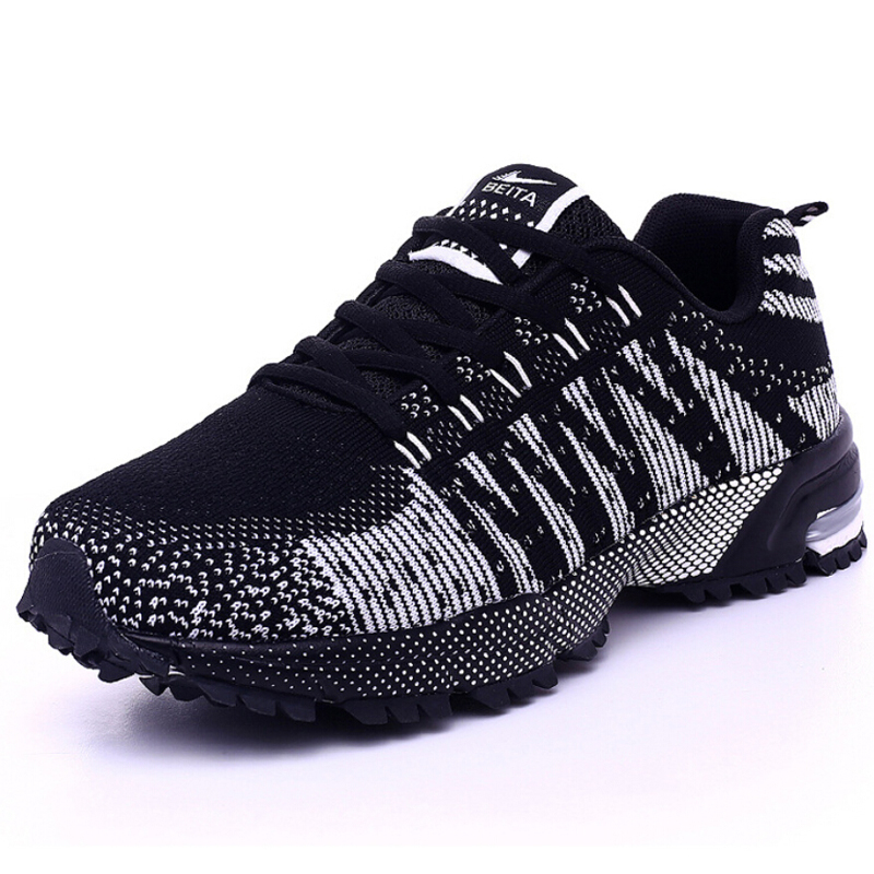 Image of Top Quality Men Sneakers 2015 New Brand Running Shoes Breathable Air Mesh Damping Sport Shoe Comfortable Outdoor Zapatos Hombre