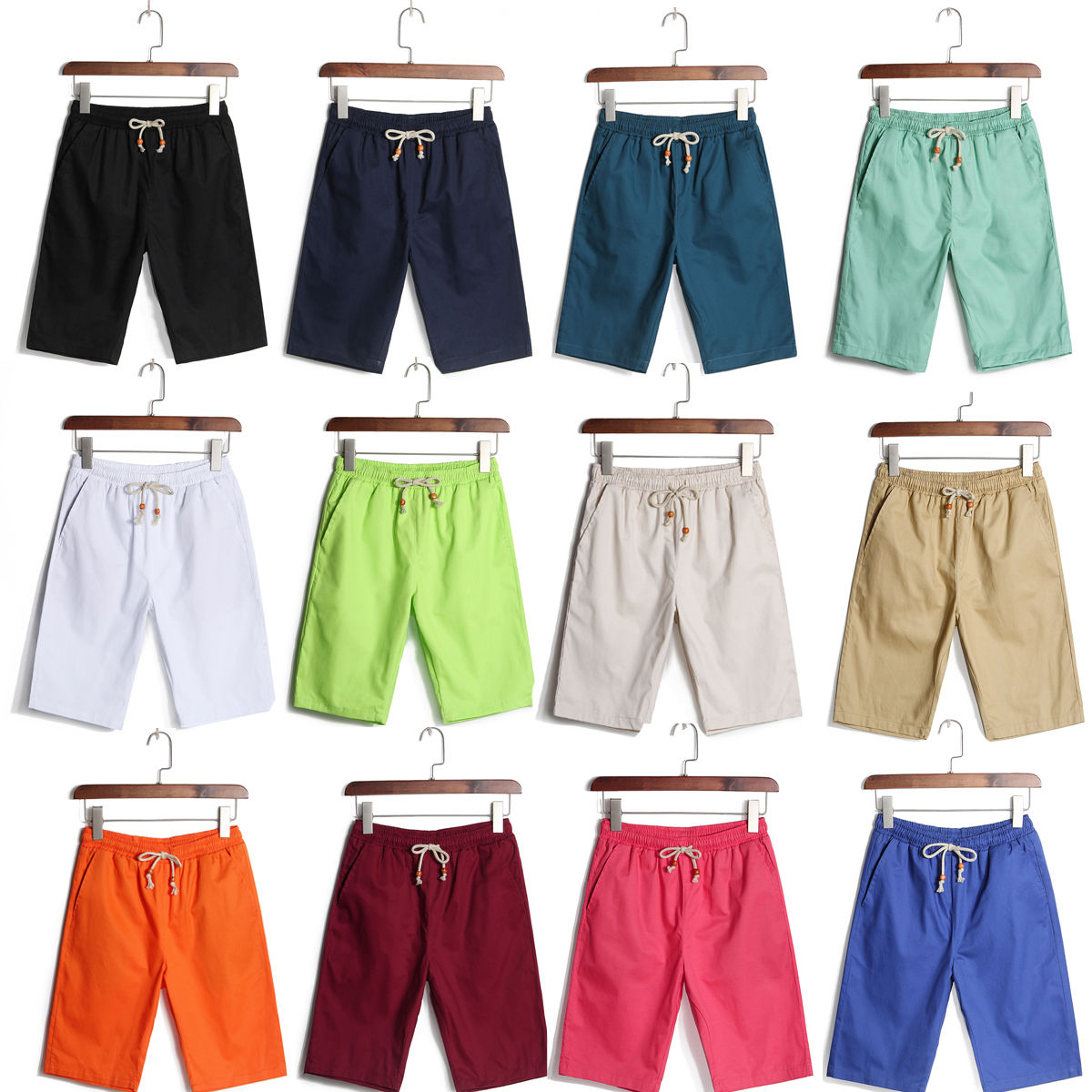 Cows and Rose Bushes Swim Shorts Mens Swim Trunks Beach Shorts Board Shorts