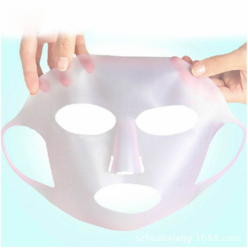 1Pcs High Quality Beauty Hydrating Mask Cover Silicone Moisturizing Mask Face Care Tool Locking Nutrition