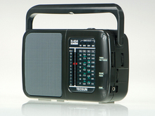 TECSUN R 404 High Sensitivity FM Radio MW SW Radio Portable Receiver With Built In Speaker