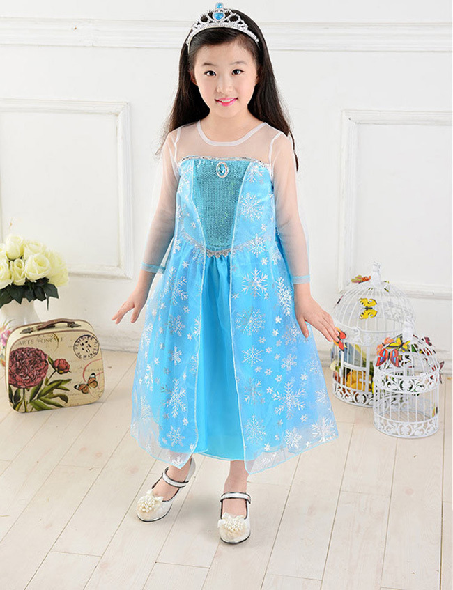 elsa frock design