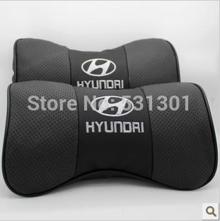 hyundai solaris 2003-2014 2012 2015 accent tucson santa fe Elantra IX35 I30 i20 Shengda leather pillow car accessories styling
