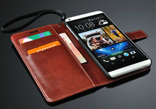 PU Leather Case For HTC Desire 816 800 D816W Luxury Wallet With Card Holder Stand Phone