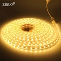 ZINUO 220V Led Strip Light 5050 RGB 60Leds M Waterproof IP65 Flexible led Tape Ribbon 5050