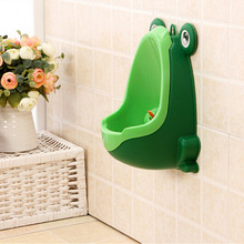Free Shipping Frog Children Potty Toilet Training Kids Urinal For Boys Pee Trainer Portable Wall-hung Type Kids Toilet LW42