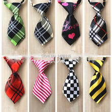 Hot-selling New Boy’s and Girl’s Lovely Necktie Fashion Multi-color Baby Tie Pet’s Necktie Polyester Silk 10*5cm Retail T15414