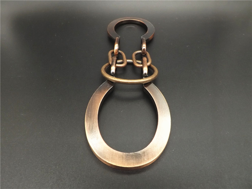 Funny Horseshoe Ring Puzzle Magic Wire Toy Lock Training Educational