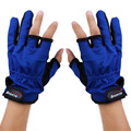 1 Pair Winter Anti Slip Friction Palm 3 Fingerless Fishing Gloves Anti skid Fingerless Fishing Gloves