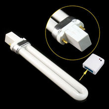1PCS 365nm U Shape UV Lamp Light Bulb Tube Replacement For 9W 36W UV Gel Machine