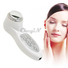 Ultrasonic Anti Aging Wrinkle Remover Sonic Photon Face Skin Cleaner 7 LED Skin Care Therapy Facial