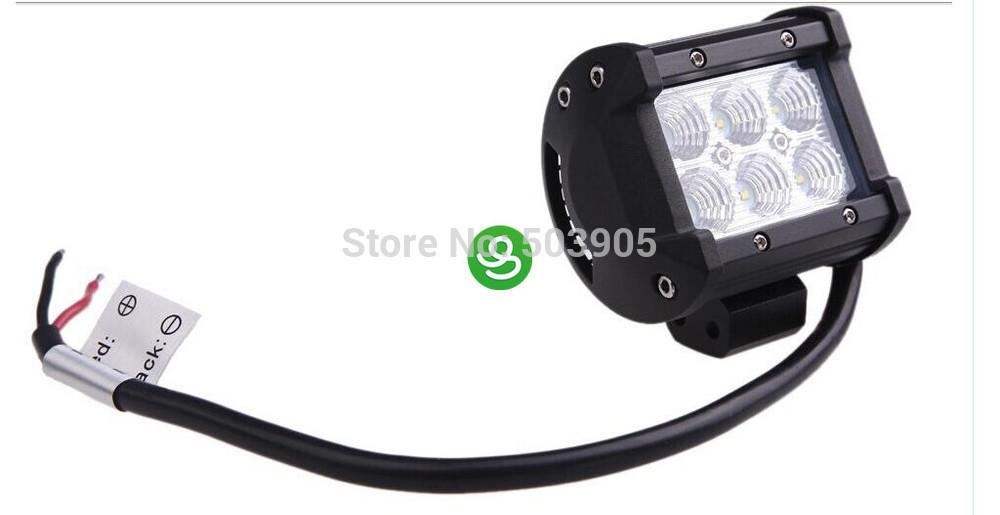 4 inch 18W Cree LED Work Light Bar Lamp