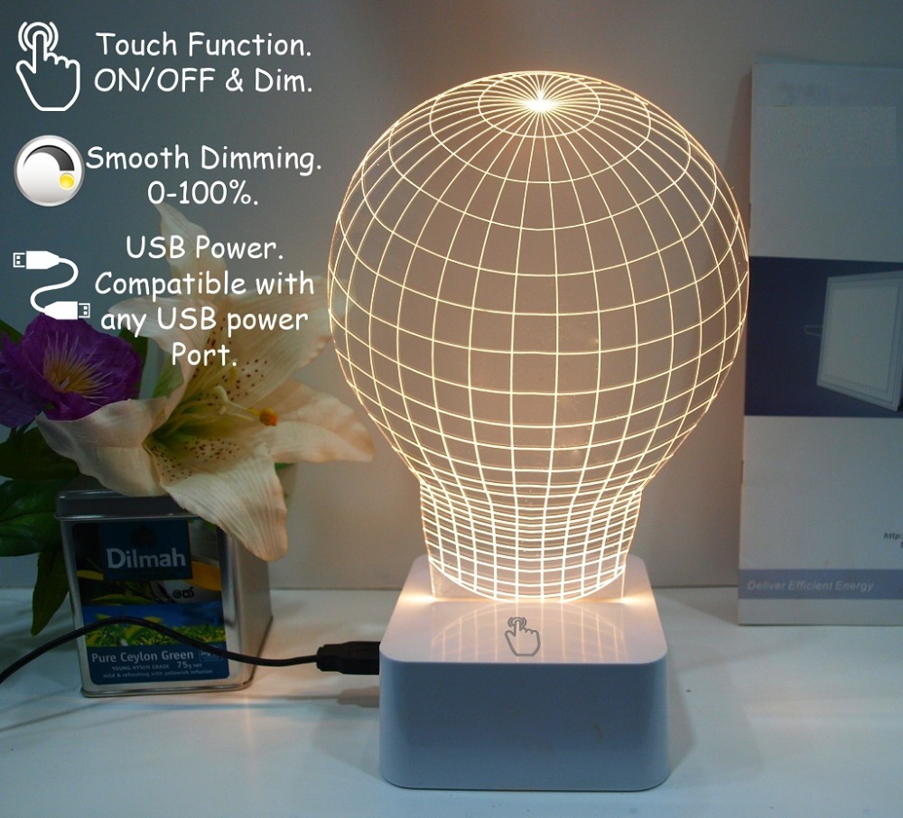 Special 3d creative phonograph night lamp table light european ...