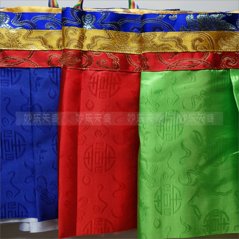 Tibetan Wall Hangings,Tibet Jacquard Decorate Curtains,Wall decorations,4.6 Meters Five colors Set