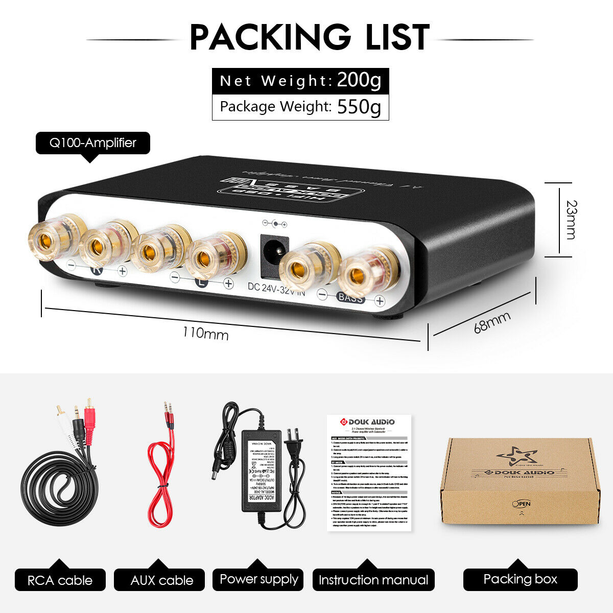 nobsound subwoofer amplifier