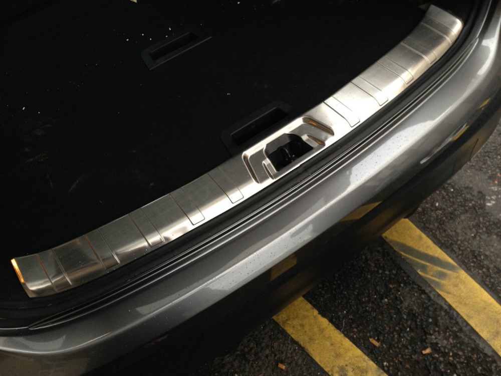 Nissan qashqai rear door sill bumper protector #5