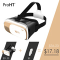 ProHT Optic 3D VR Gold 88204 Virtual Reality Cardboard Goggle Oculus Rift with Controller 3