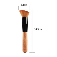 Hot 2015 New Promotion Professional Wood Handle Soft Beauty Makeup Cosmetic Foundation Powder Blush Brush Tool