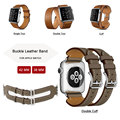 Fashion Leather Strap for Apple Watch Band Cuff Bracelet Genuine Leather Band for Apple iWatch