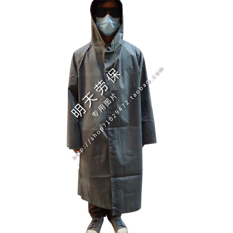 Wholesales Rubber raincoat with sleeves one piece vintage poncho thickening canvas font b Burberry b font