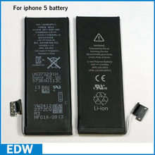 100% New 1440 mAh 3.8 V Li-ion Power Bateria For iPhone 5 Battery Original Replacement Parts + Opening Tools