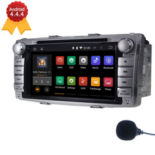 Free Shipping 2 Din Android 4.4.4 Quad Core Car DVD Player GPS Navigation For Toyota Hilux 2012 2013 2014 Radio RDS USB BT