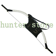 1 archery arrow quiver 1 bow bag case durable black composite leather for adult archery hunting