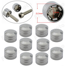 Motorcycle Chrome CNC Schrauben Inner Hoel 13mm 1/2″ Motor Screw Bolt Cover Cap