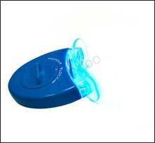 125pcs/lot Mini Home Use LED Teeth Whitening Light Blue tooth whitening lamp YTWL109