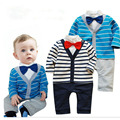 Baby Gentleman Romper Spring Baby Newborn Clothes European Style Mamelucos Para Bebes Casual Spring Infant Clothing