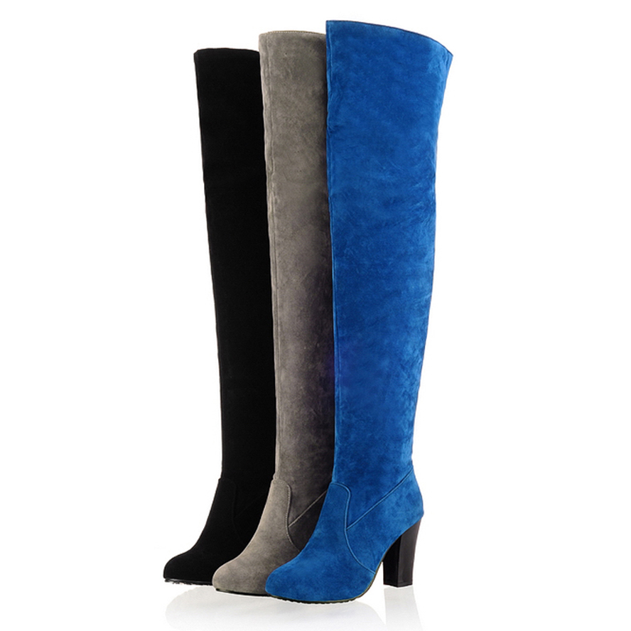 jeffrey cbell thigh high boots suede toe the knee boots high heel jeffrey cbell thigh high boots suede toe the knee boots high heel