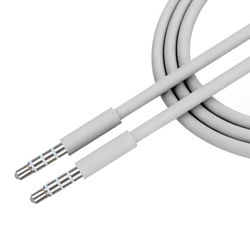Image of 1m Jack to Jack 3.5mm to 3.5 mm Car Aux Audio CableRight Angle Audio Cable for Car for iphone beats" headphone