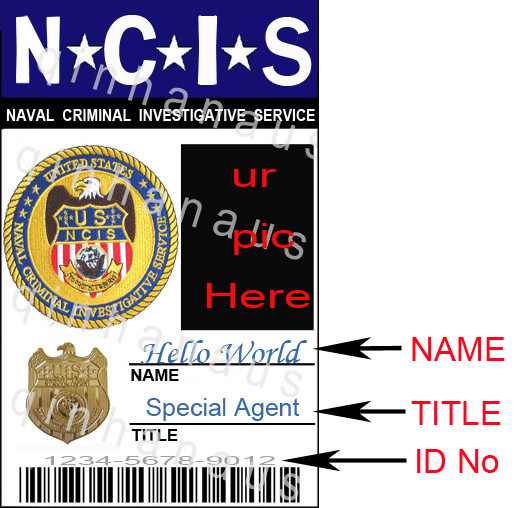 Buy Ems To Usa Custom Personalized Ur Pic Ncis Second