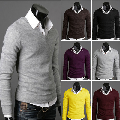 High Quality Casual Sweater Men Pullovers 2015 Bra...
