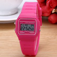 new Outdoor Sports Children Kids Watch Boy Girl LED Digital Alarm S Shock watch original candycolor Wristwatch electronic clock