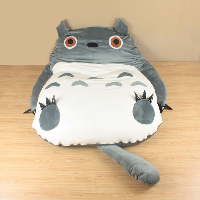 Pro wonderful My Neighbor Totoro bed kids toys Totoro Double bed Cushion Bed sleeping bag sofa ...
