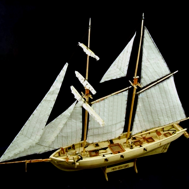 HALCON 1840 Wooden Sailboat Model Kits 1/100 Antiqued ...